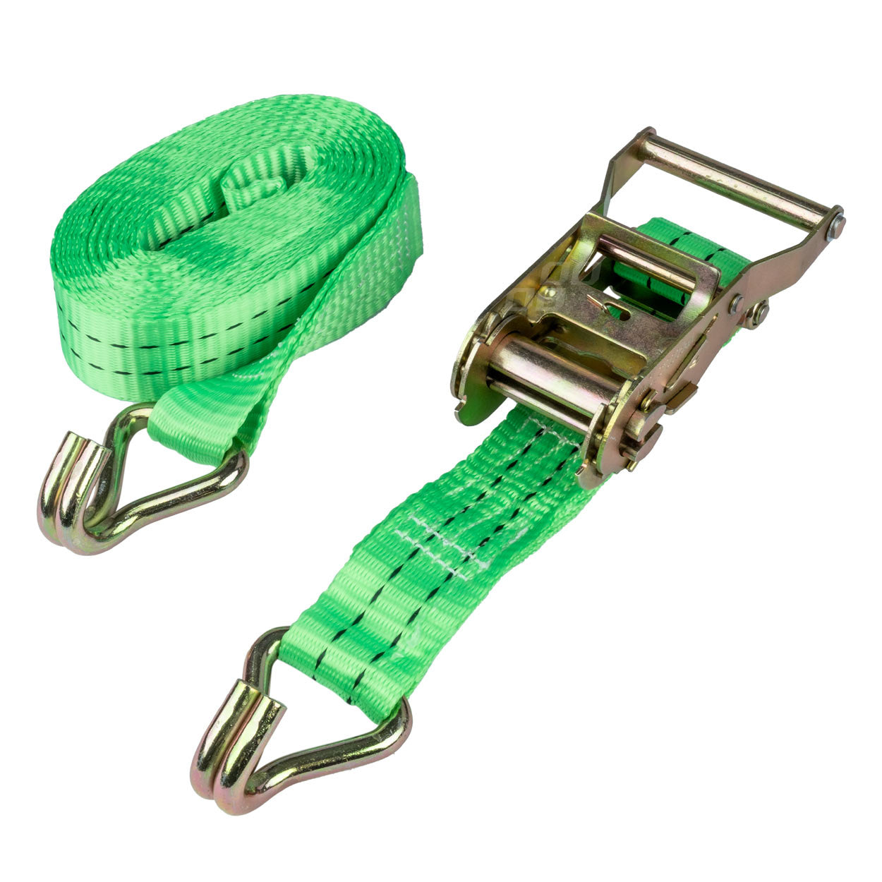 Spændestrop med skralde, 2000 kg, 38 mm og 8 m