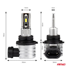 HB4 9006 H-mini LED-pære
