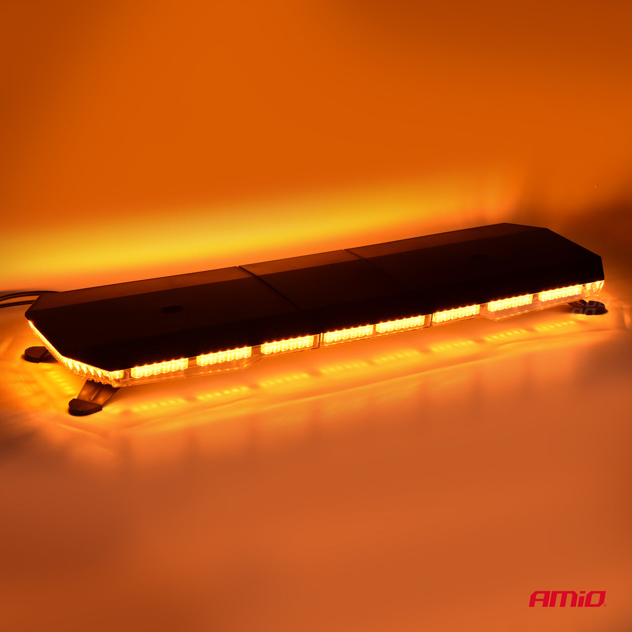 Orange LED-advarselslygte