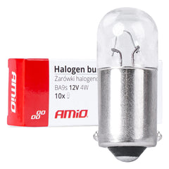 Halogenpærer T4W 12 V 4 W med BA9s-sokkel