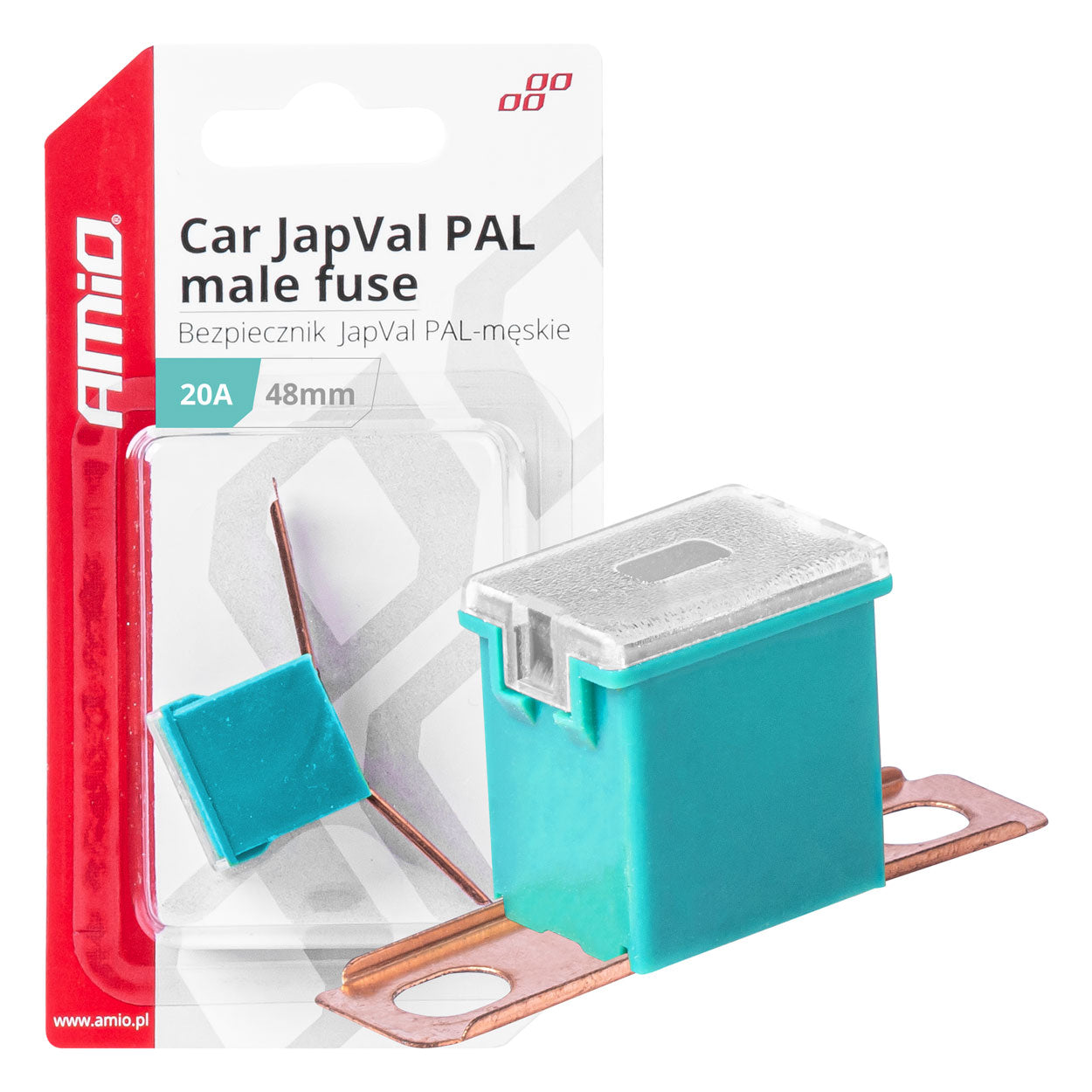 JAPVAL PAL-han-sikring på 20 A og 48 mm