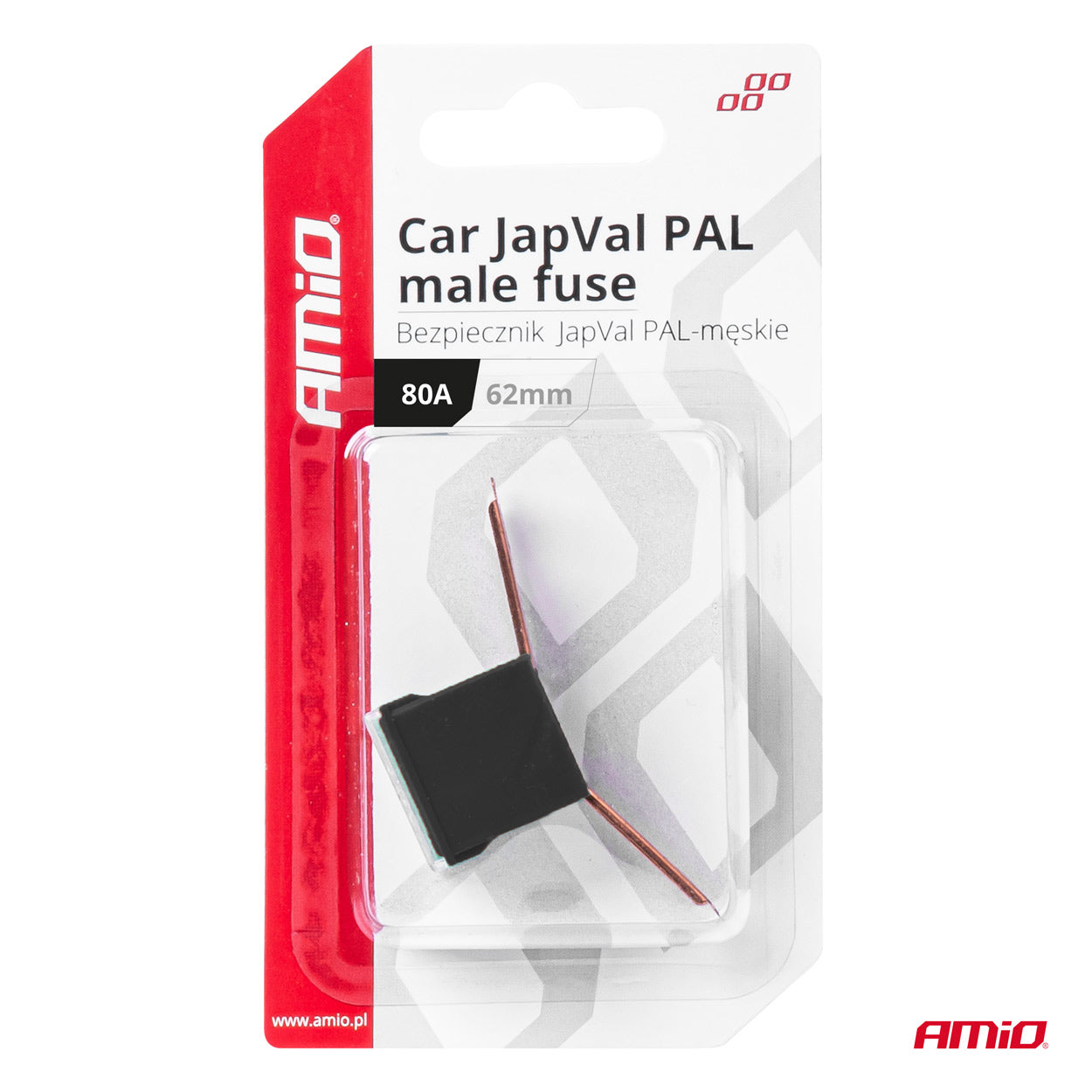 JAPVAL PAL-sikring i blisterpakning