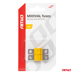 Packung mit zwei MIDIVAL-Sicherungen à 60 A