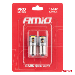 Sæt med 2 LED-pærer T4W BA9S