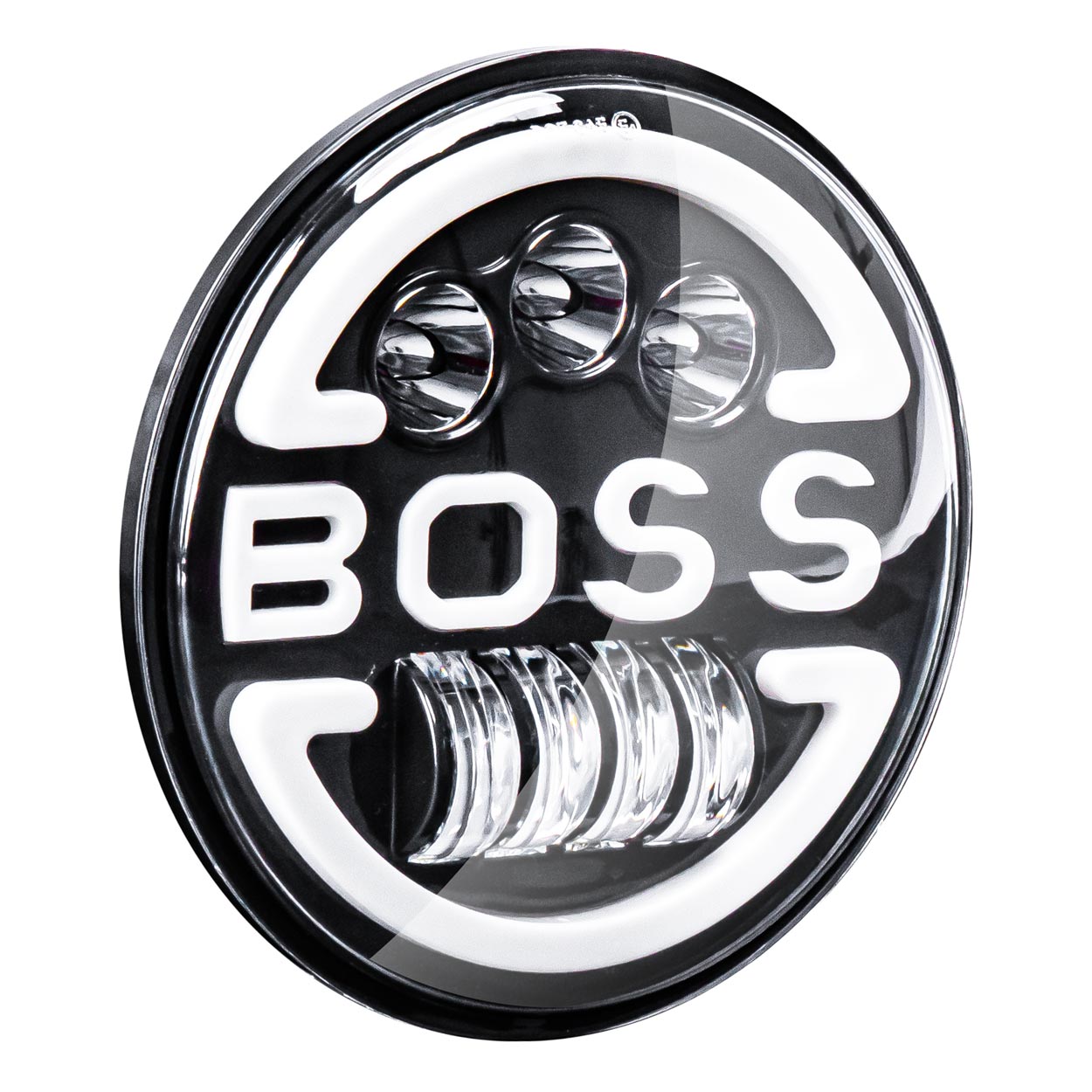 Rund LED-arbejdslampe AWL56 BOSS set forfra