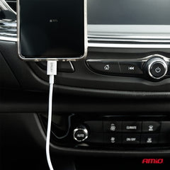USB-A til Lightning-kabel med tilslutninger