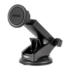 Magnetisk mobilholder monteret på bilens forrude