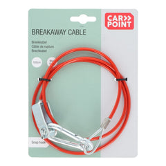 Carpoint Sicherheitsseil für Anhänger 100 cm 1500 N / 150 kg 