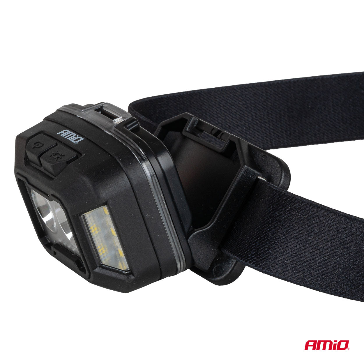 LED-pandelampe med justerbar hovedrem