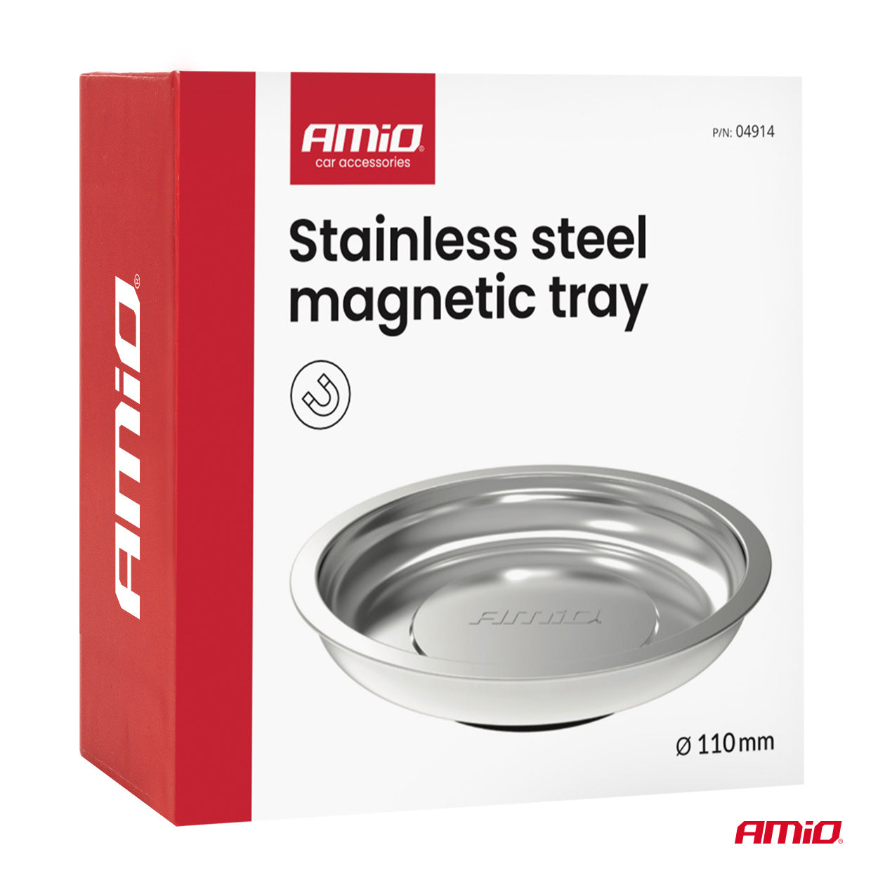 Magnetische Schale zur Organisation kleiner Teile