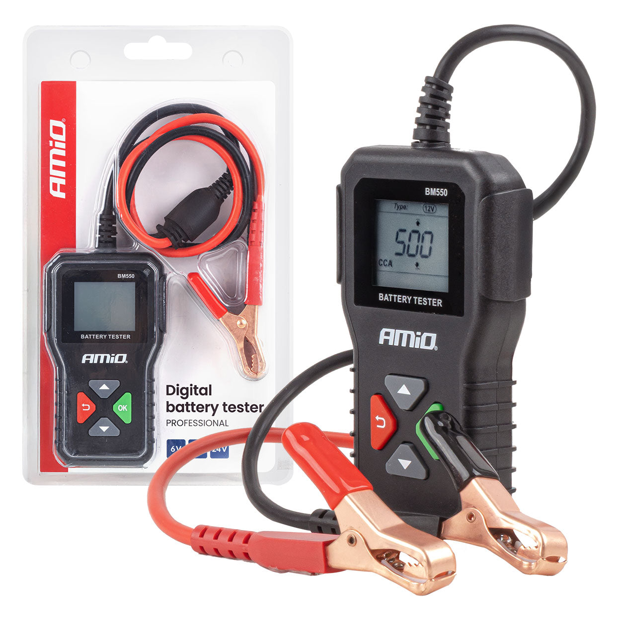 Digitaler Batterietester für 2-220 Ah Batterien