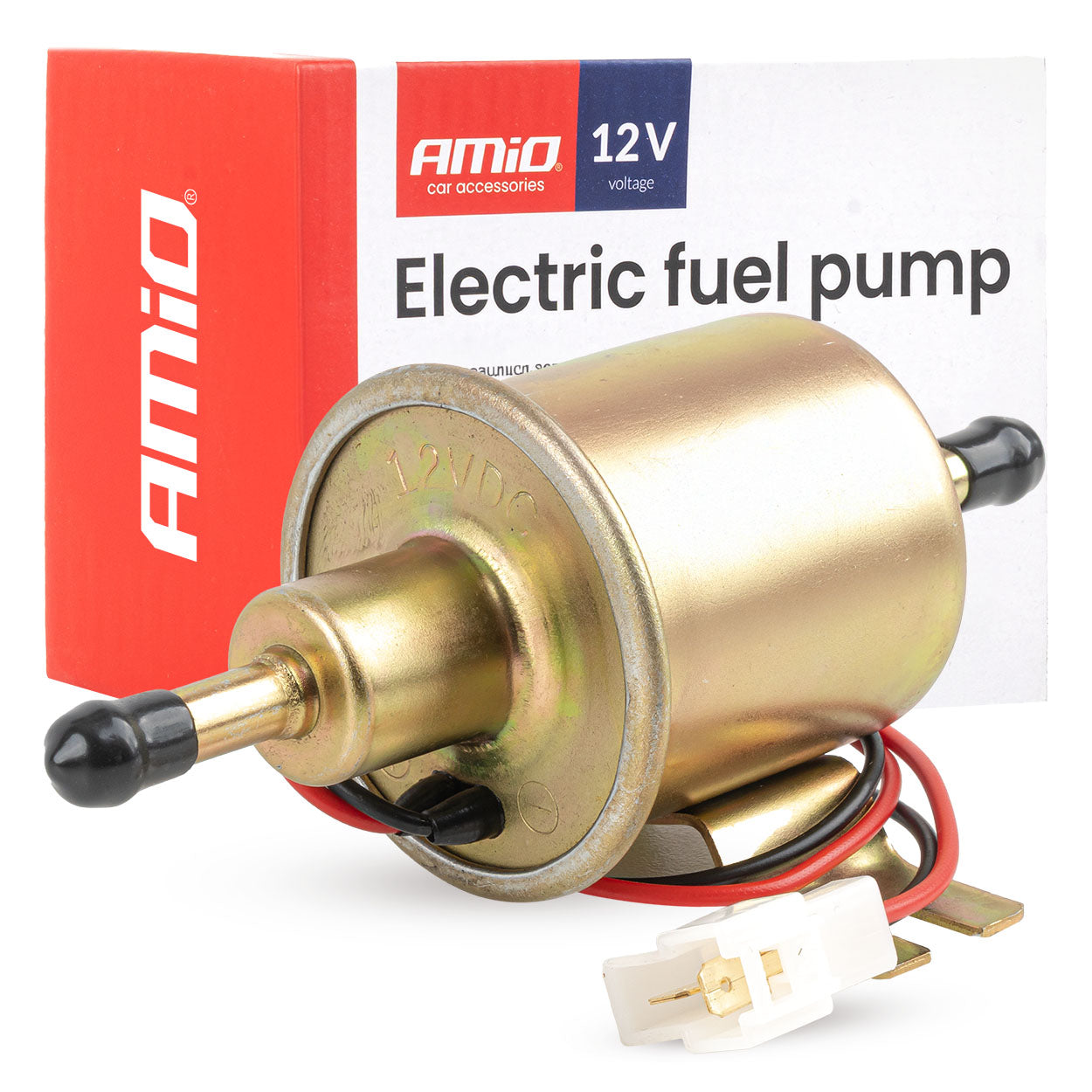 Elektrische Kraftstoffpumpe für 12-V-Systeme mit 8-mm-Anschluss