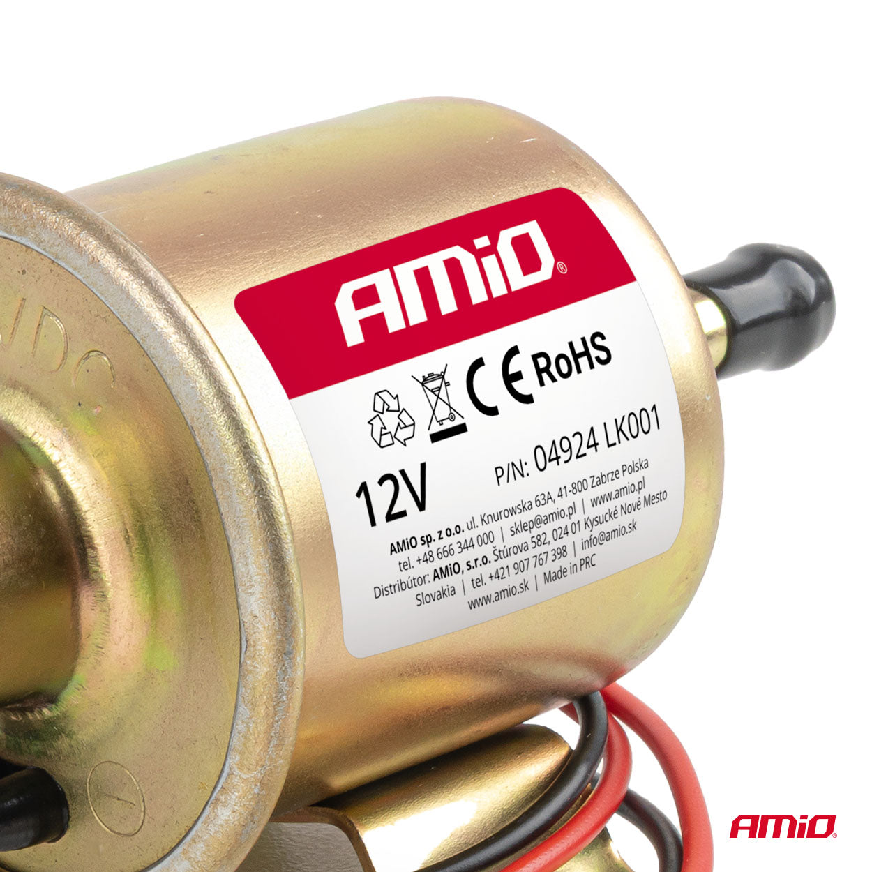 Elektrische Kraftstoffpumpe mit 8-mm-Anschluss
