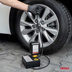 12V-Kompressor für Reifenreparaturset