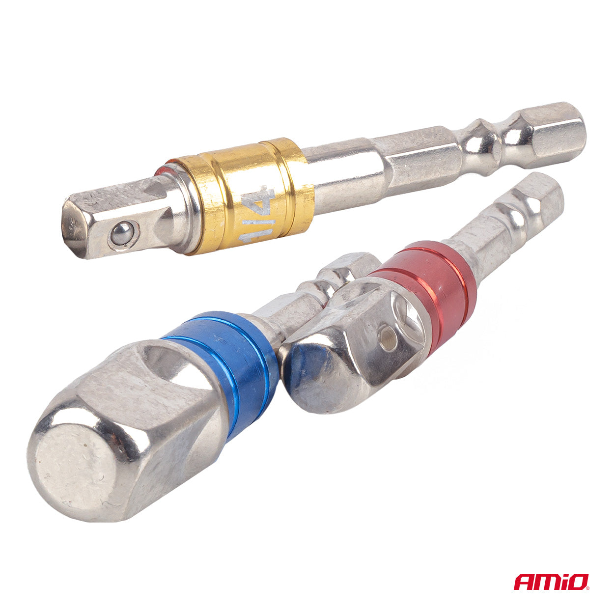 Stecknuss-Adapter in den Größen 1/4, 3/8 und 1/2 Zoll