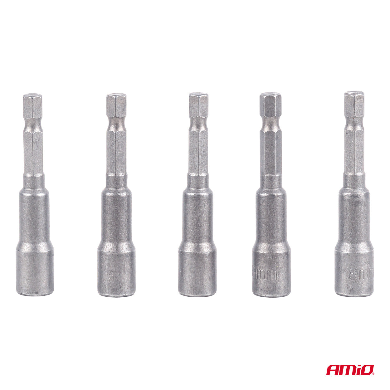 Magnetische 8-mm-Stecknüsse mit 65 mm Länge