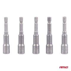 Magnetische 8-mm-Stecknüsse mit 65 mm Länge
