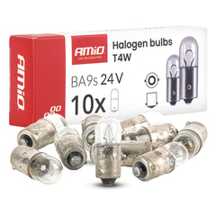 T4W-Halogenlampen 24 V 4 W mit BA9S-Sockel