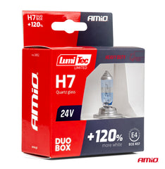 LumiTec H7-Halogenlampen 24V 70W im DUO-Set