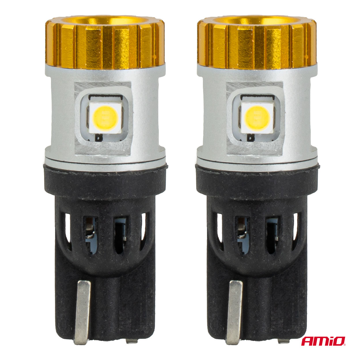 T10 LED-Lampe mit 4 SMD 3030-LEDs und 1 SMD 3020-LED