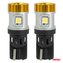 T10 LED-Lampe mit 4 SMD 3030-LEDs und 1 SMD 3020-LED