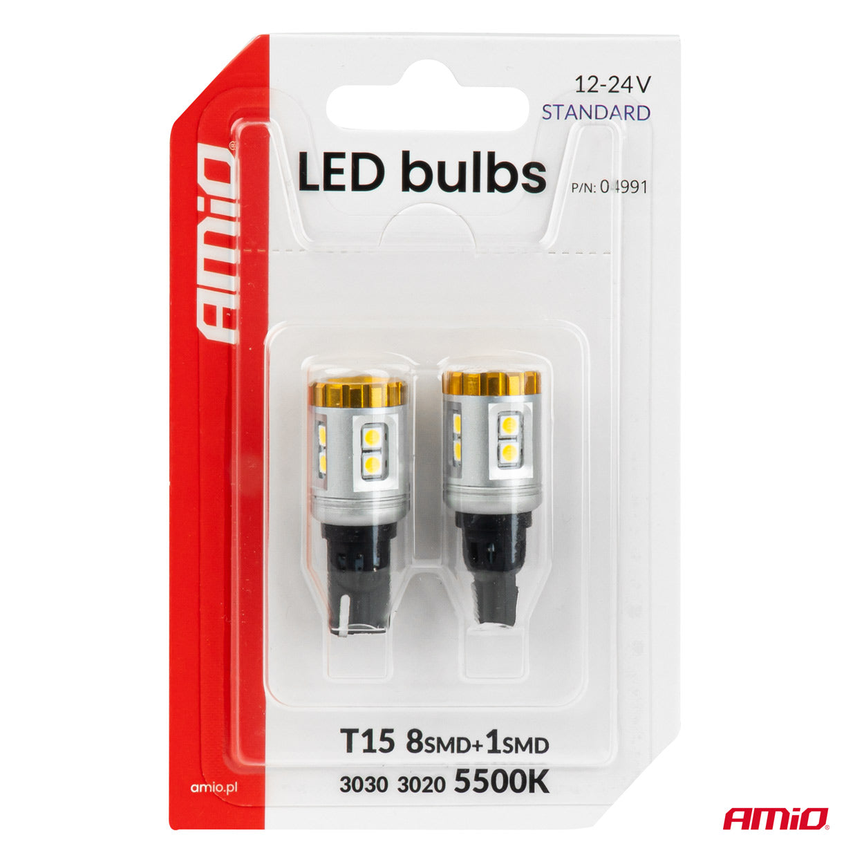 T15-LED-Lampe für weiße Fahrzeugbeleuchtung