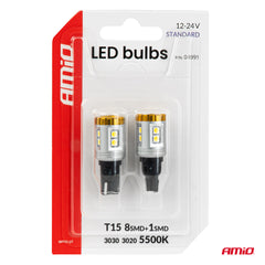 T15-LED-Lampe für weiße Fahrzeugbeleuchtung