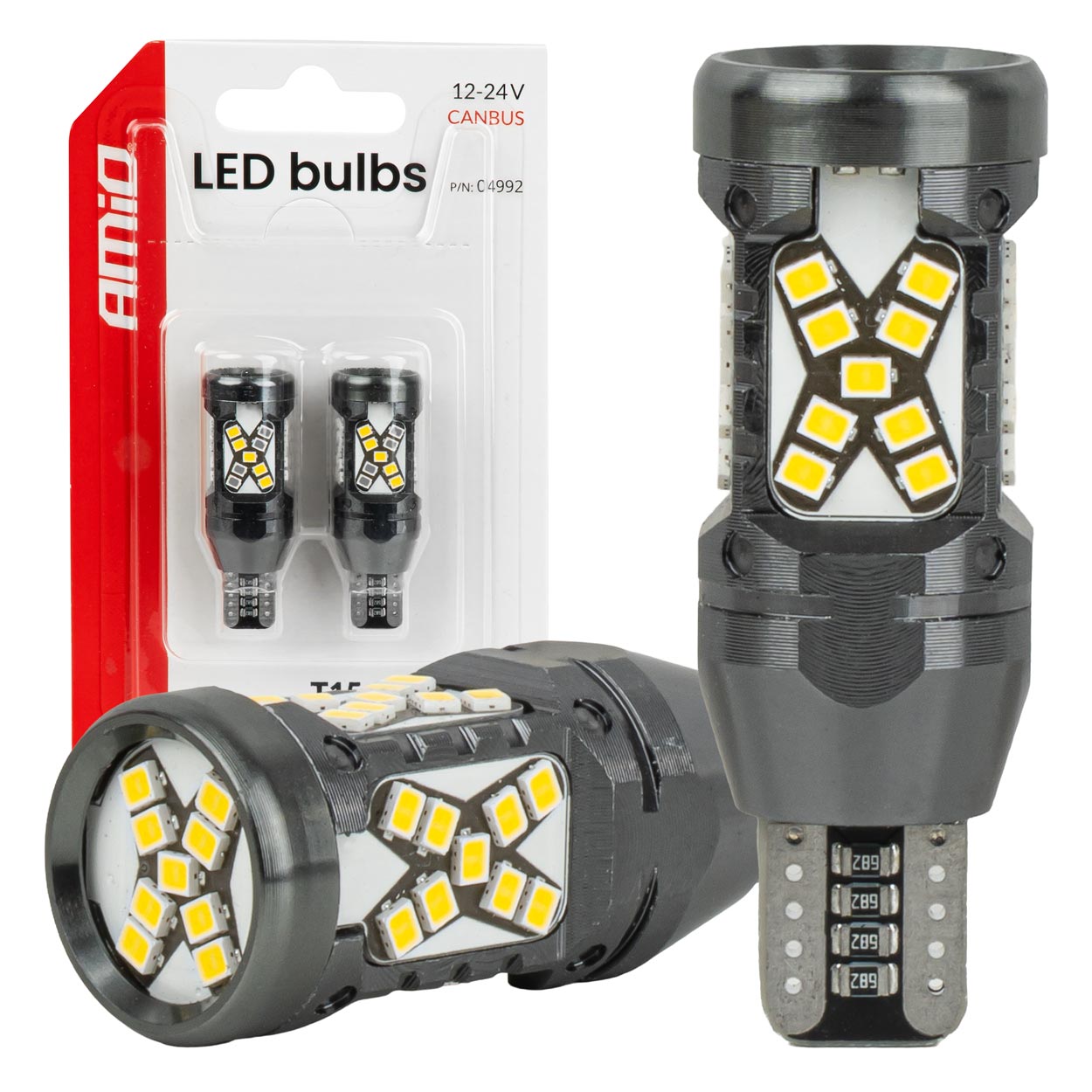 T15 LED-Lampe mit CANBUS und 45 SMD 2016-LEDs