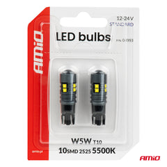T10-LED-Lampe mit 10 SMD-2525-LEDs