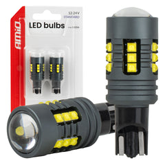 T15-LED-Lampe mit 18 SMD-2525-LEDs und weißem Licht