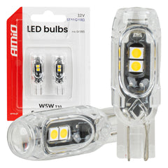 T10 LED-Lampe mit 5 SMD 2835 LEDs und weißem Licht
