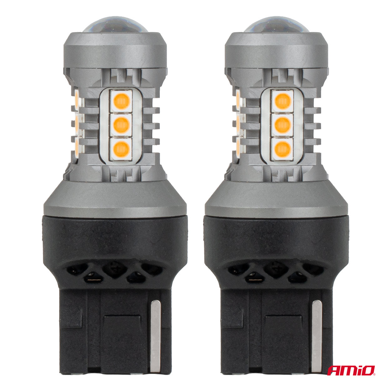 Orange LED-Lampe mit 7440-Sockel