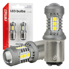 BAY15D P21/5W LED-Lampe mit 15 SMD 3030 LEDs