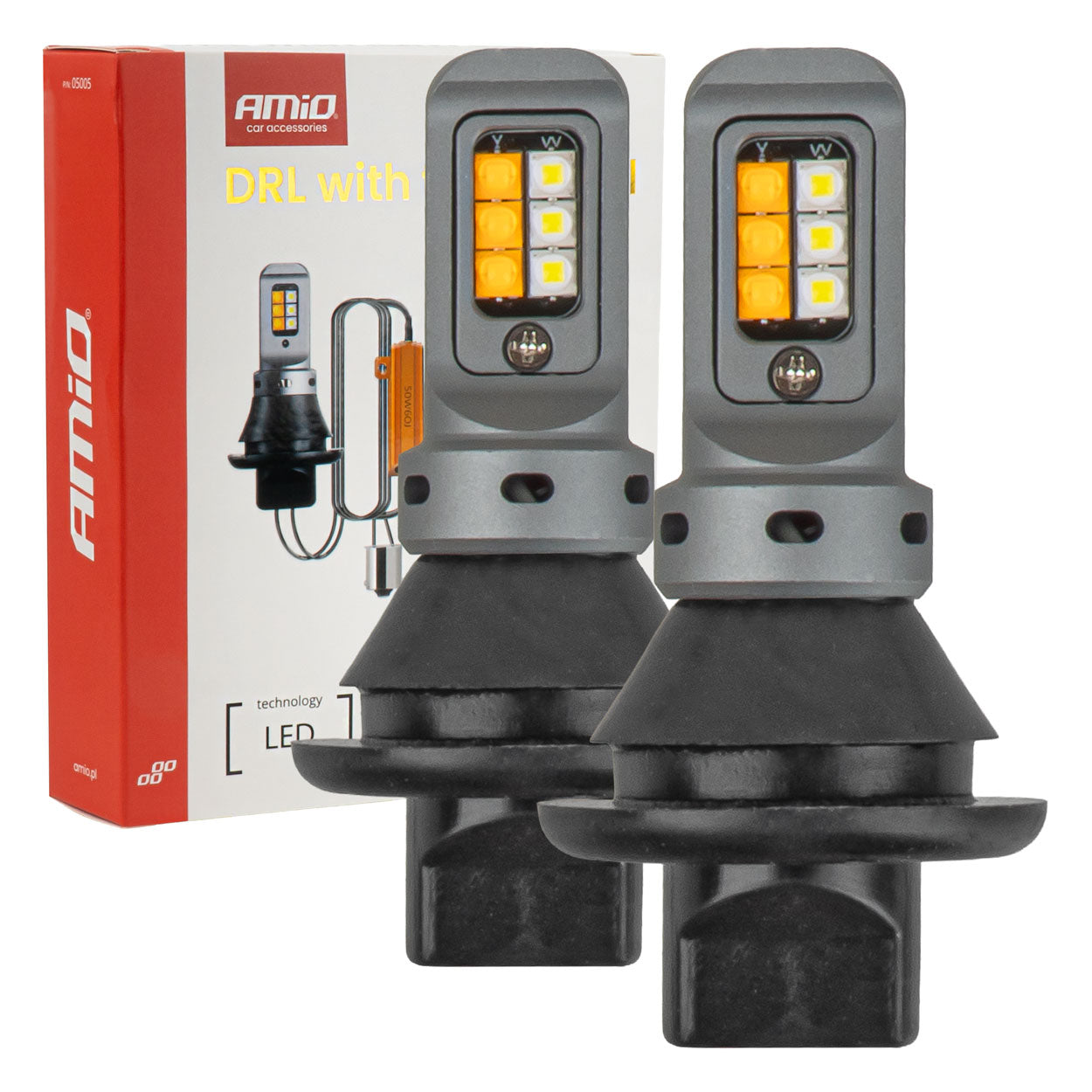 LED-Tagfahrlicht mit integriertem Blinker, Typ 1156