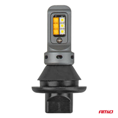 Tagfahrlicht mit weißem Licht und orangefarbenem Blinker