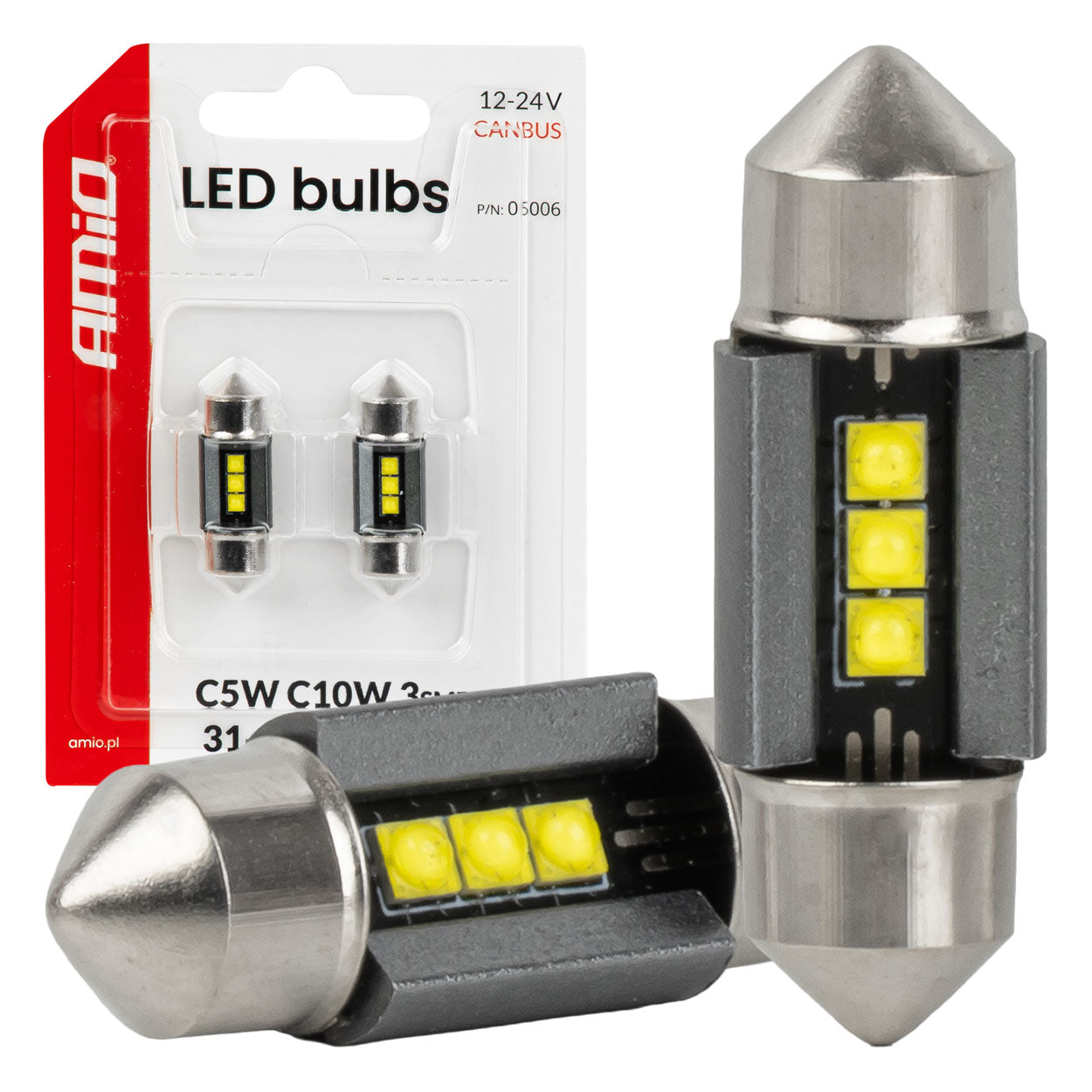 31 mm CANBUS-LED-Lampe mit 3 SMD 2525 LEDs