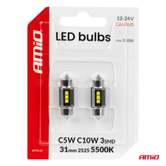LED-Lampe mit 3 SMD 2525 LEDs und CANBUS-Technologie