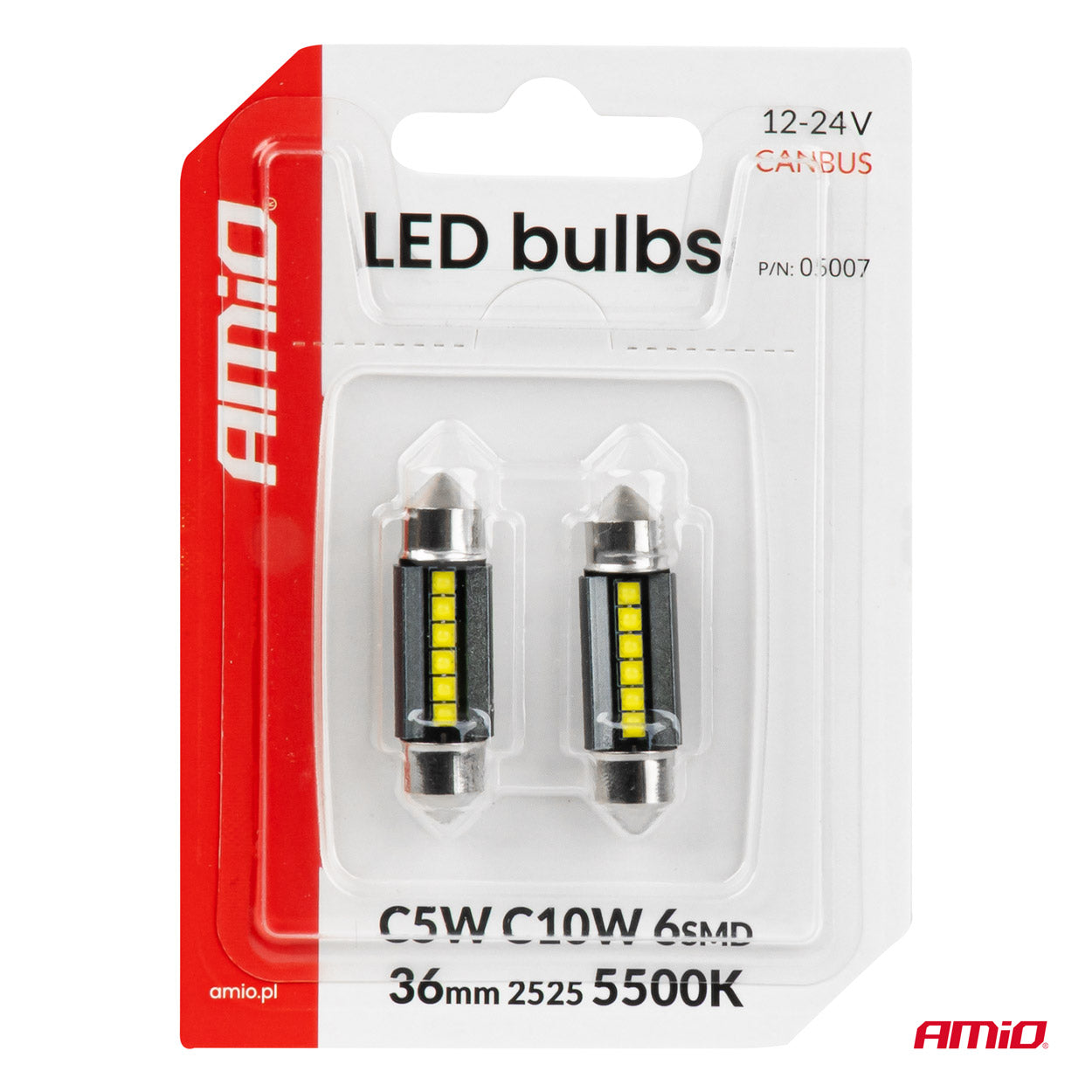 Weiße CANBUS-LED-Lampe für die Fahrzeugbeleuchtung