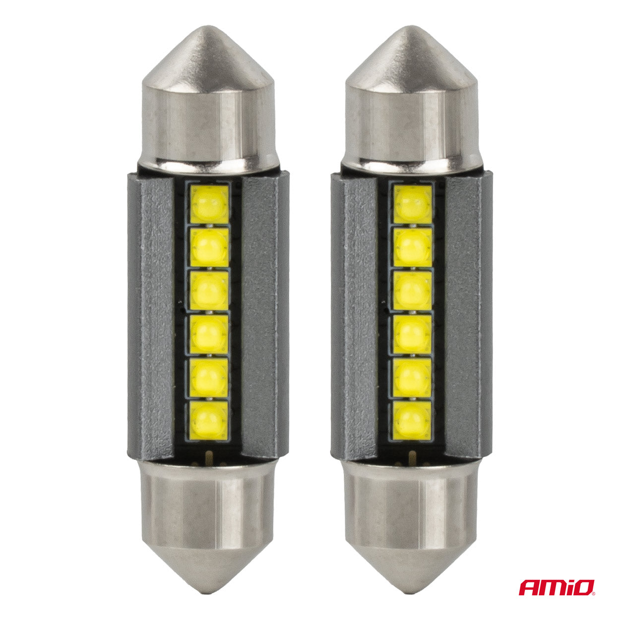 CANBUS LED-pære 39 mm til 12/24 V med hvidt lys