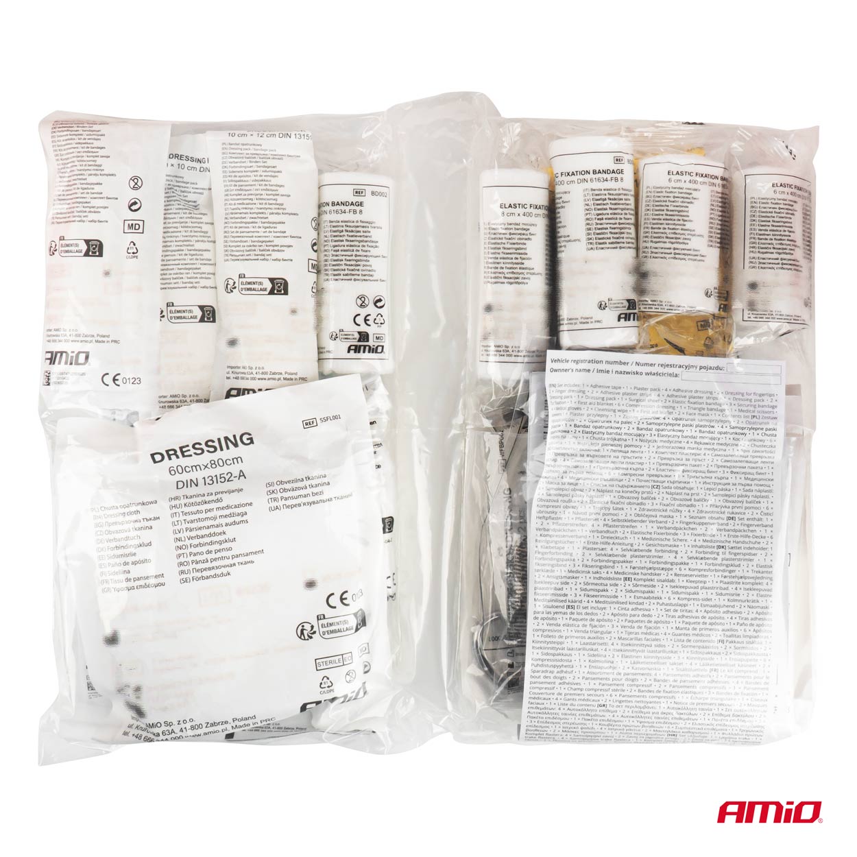 Kompakter Erste-Hilfe-Kasten fürs Auto
