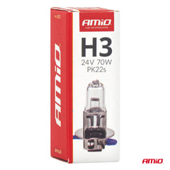 H3 Halogenlampe 70 W mit PK22s-Fassung