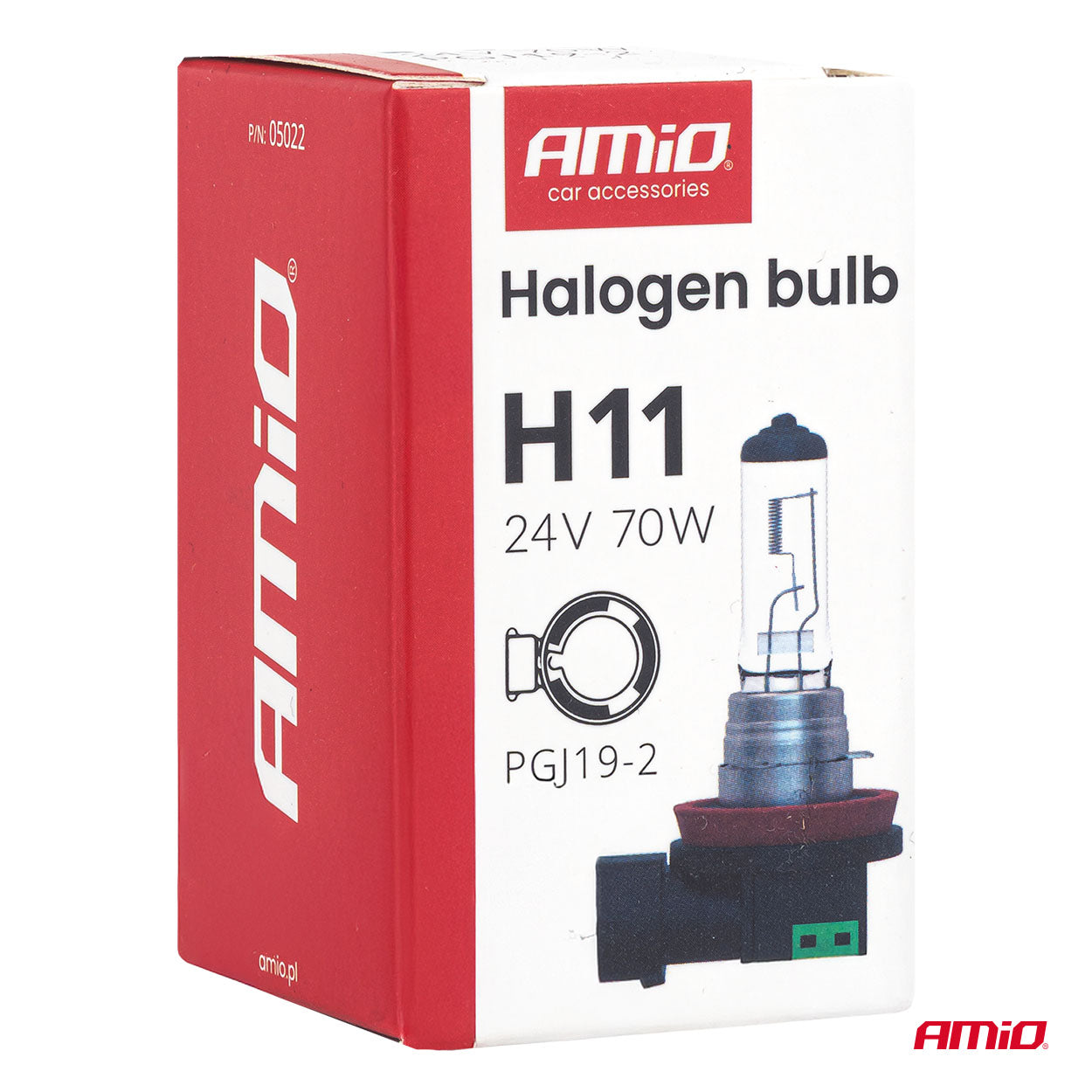 H11 halogenpære 24 V til lastbiler og maskiner