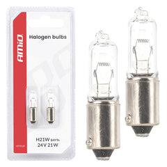 H21W Halogenlampe 24 V 21 W mit BAY9S-Sockel