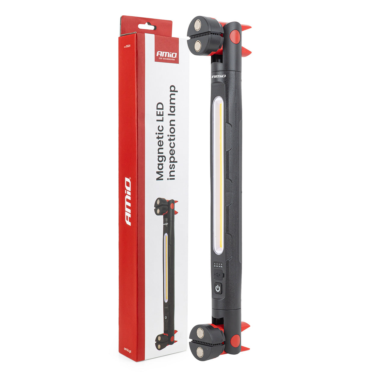 LED-Inspektionslampe mit Magnet und Klemme
