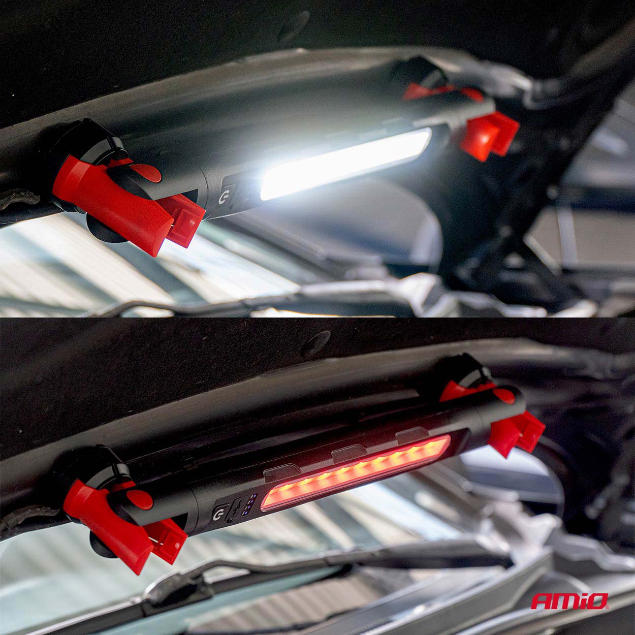 LED-Inspektionslampe mit Magnet und Klemme