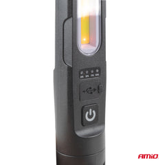 LED-Inspektionslampe mit Magnet und Klemme
