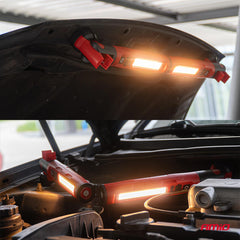 LED-inspektionslampe med foldbart design