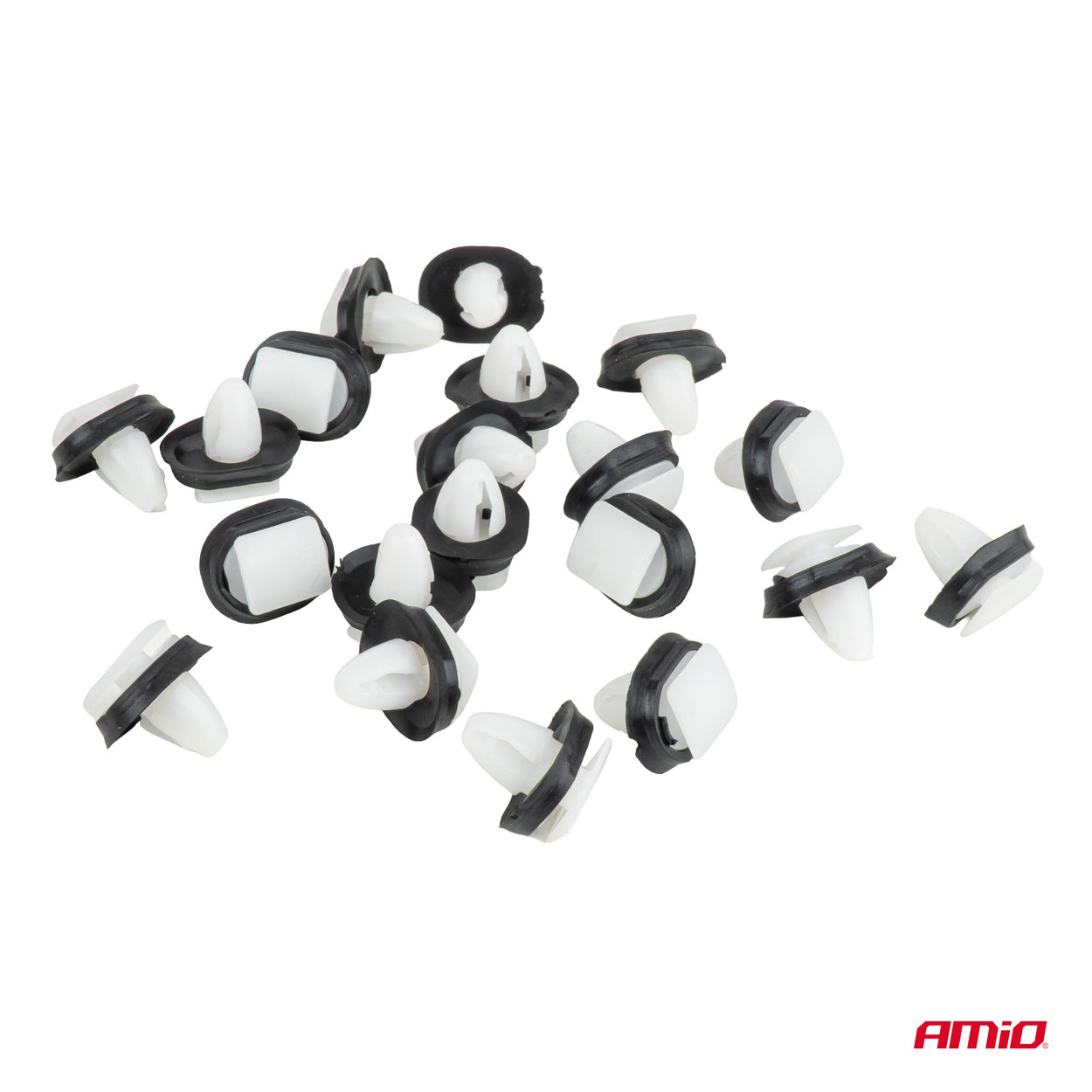 Set mit Zierleistenclips inklusive Gummidichtung
