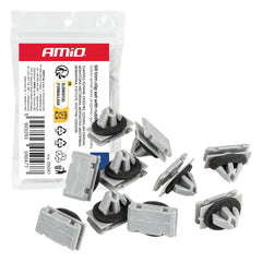 Einstiegsleisten-Clips mit Gummidichtung 11 mm, 10 Stk.
