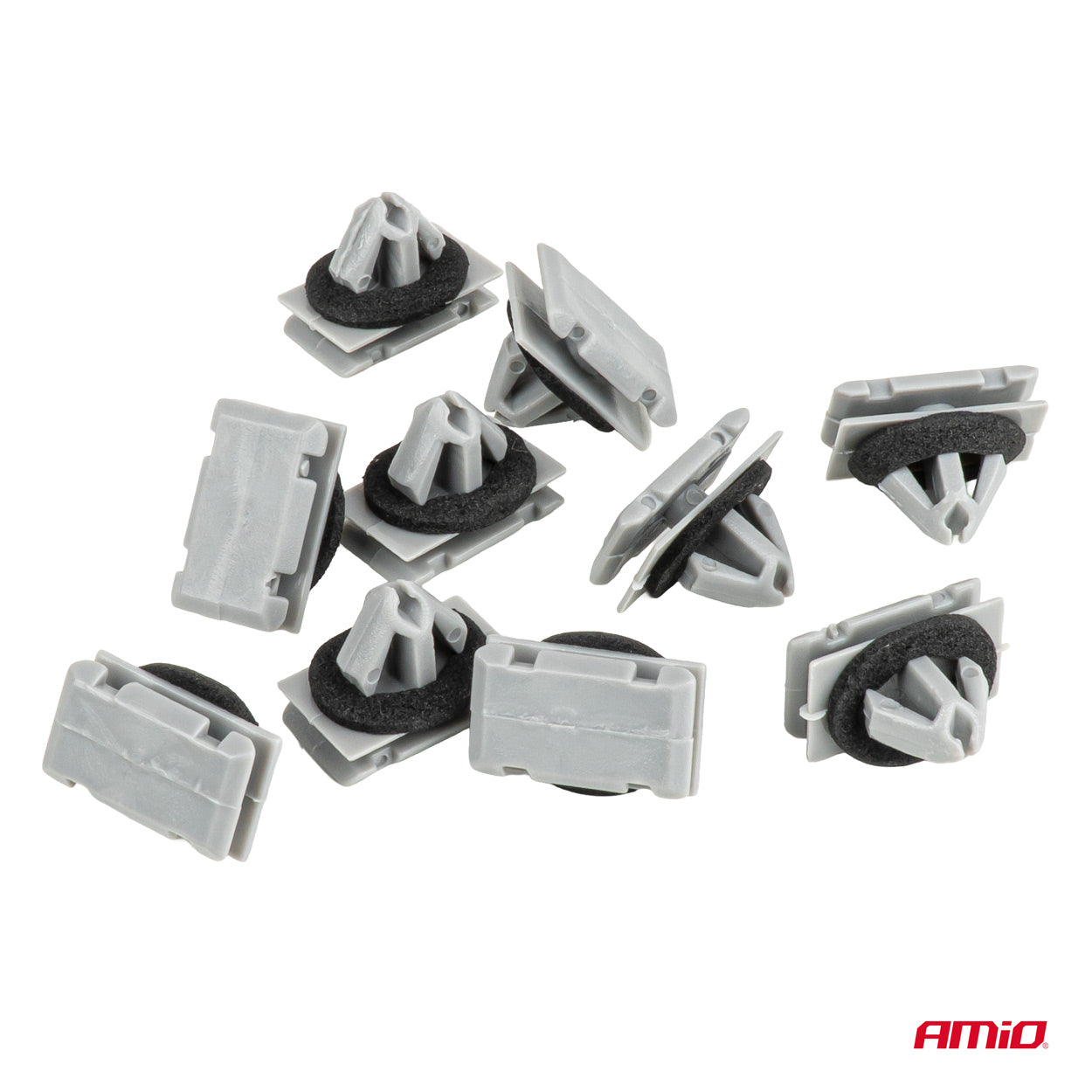 11-mm-Einstiegsleisten-Clips mit Gummidichtung